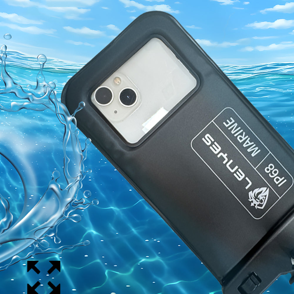 Lenyes WB2002 IP68 Sertifikalı 6.7 inç Universal Su Geçirmez Telefon Kılıfı Lenyes WB2002 IP68 Sertifikalı 6.7 inç Universal Su Geçirmez Telefon Kılıfı